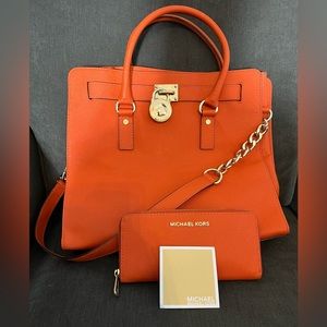 Michael Kors Handbag & Matching Wallet